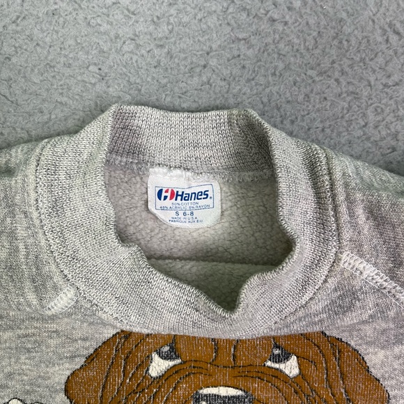 Vintage 80s dog animal sweatshirt - Picture 4 of 5